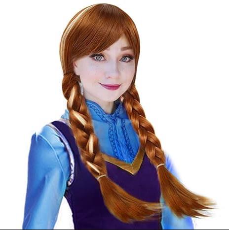 QQXCAIW Long Braids Blonde Pri - огляд і ціна Synthetic Braided Wigs For Black Women