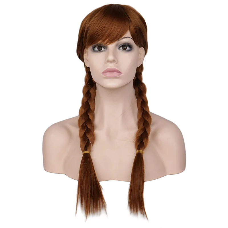 QQXCAIW Long Braids Blonde Pri - огляд і ціна Synthetic Braided Wigs For Black Women
