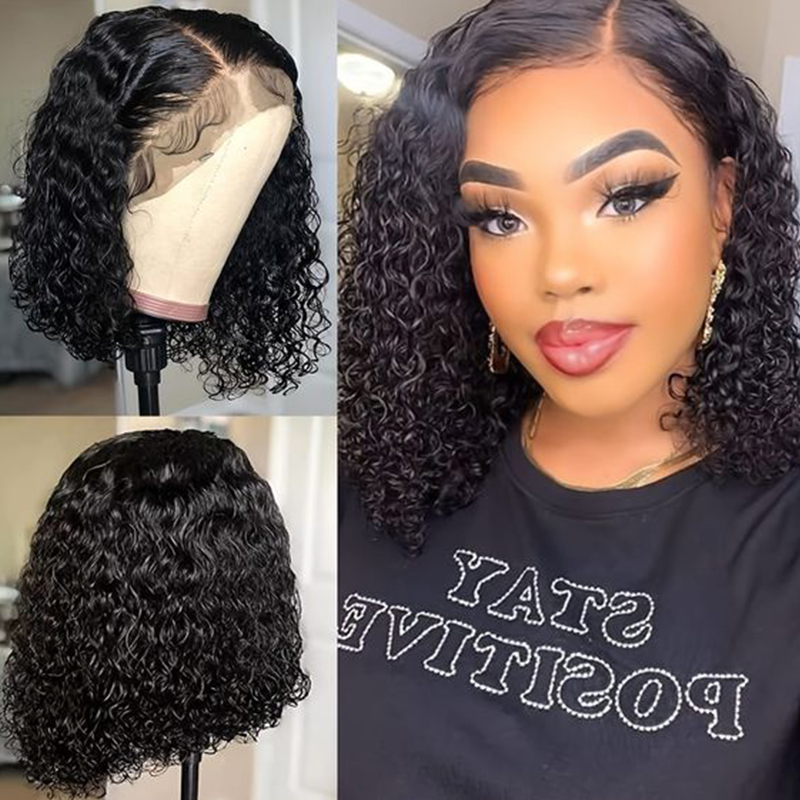 Deep Wave Wigs Human Hair 180  - огляд і ціна Glueless Wear And Go Human Hair Wig