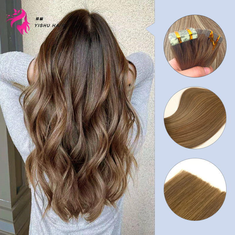 Tape in Hair Extension Raw Vir - огляд і ціна Invisible Tape In Extensions Real Hair