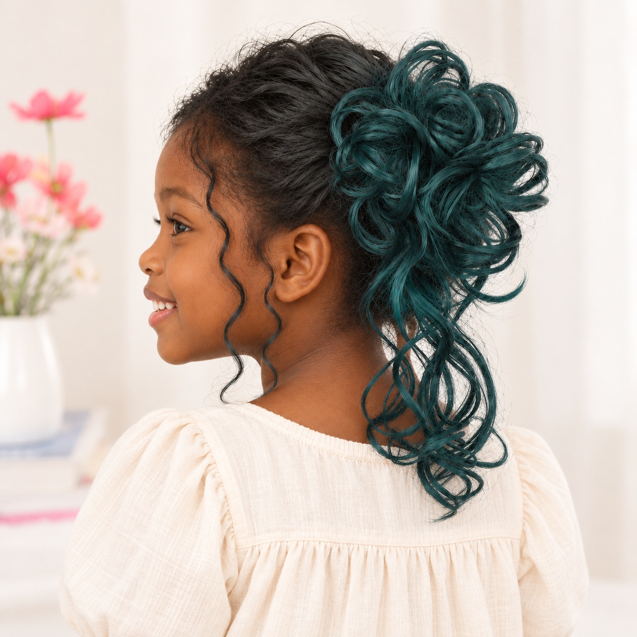 Curly Bun Hairpiece Claw Clip  - огляд і ціна Claw Clip Messy Bun Hair Piece